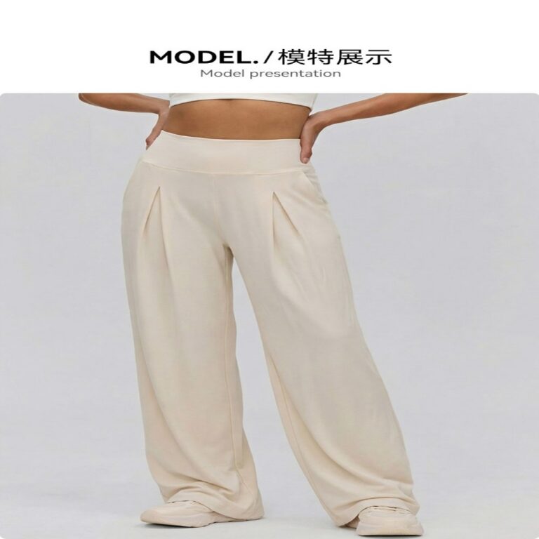 Yoga Pants #6132 High-Waisted Straight-Leg Yoga Training Pants