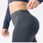 Yoga Pants #5599 High-Waisted Flared Yoga Pants with Detachable Layer
