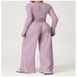 Yoga Outfit Set Brushed Soft Performance Yoga Set#3058