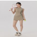 Yoga Outfit Set #6036 Lyocell Seamless Pilates & Tennis Set