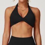 Sports Bra #8503 Cloud-Feel Halter-Neck Yoga Bra