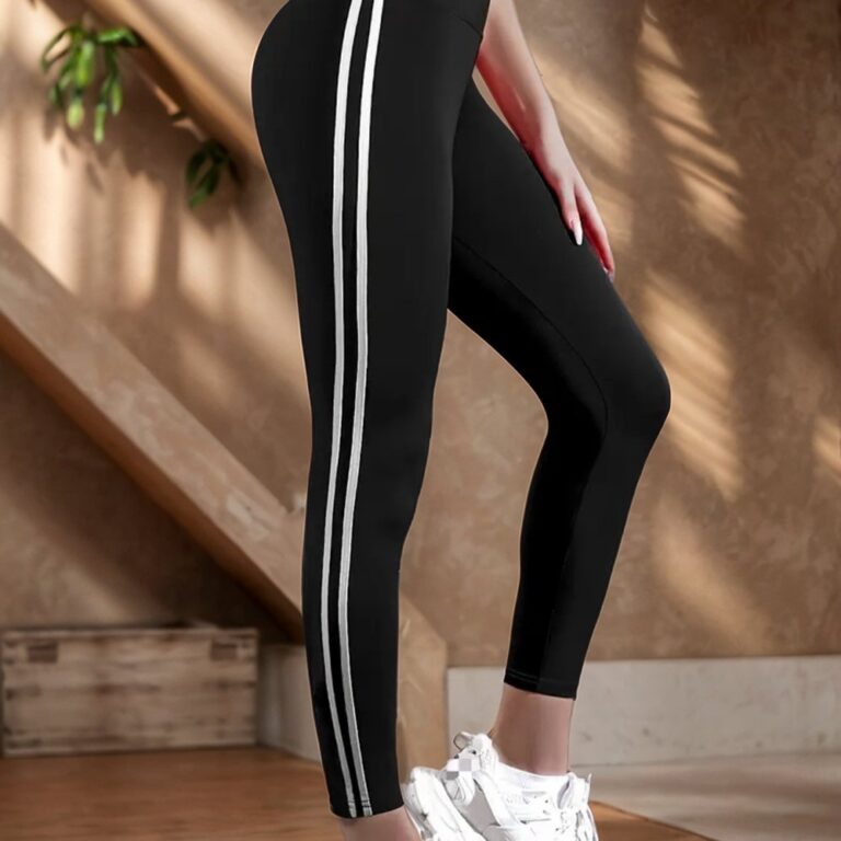 Yoga Pants Striped Yoga Pants #8319