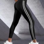 Yoga Pants Striped Yoga Pants #8319