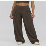 Yoga Pants #6132 High-Waisted Straight-Leg Yoga Training Pants