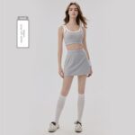 Yoga Outfit Set 2-in-1 Cooling Tennis Skort Set#6005
