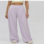 Yoga Pants #6132 High-Waisted Straight-Leg Yoga Training Pants