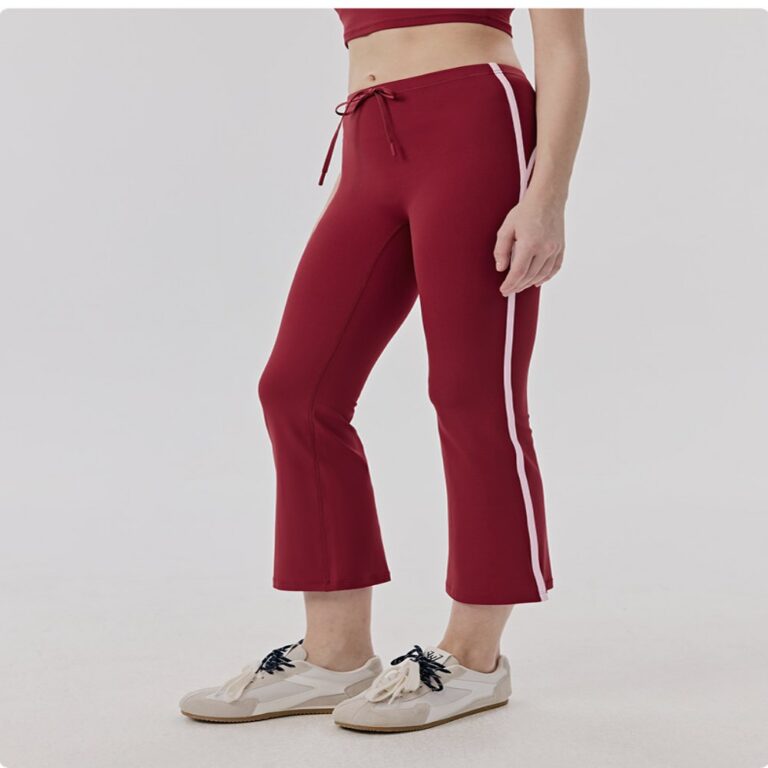 Yoga Pants #6211 High-Waisted Flared 8-Point Yoga Pants