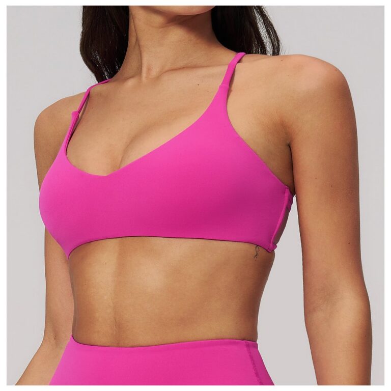 Sports Bra #3091 Cloud-Soft Cross-Back Sports Bra