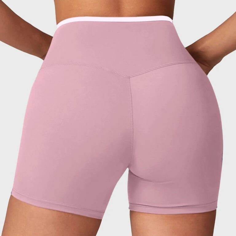 Yoga Pants High-waisted Cross-over Shorts Outdoor Yoga