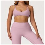 Sports Bra #3091 Cloud-Soft Cross-Back Sports Bra