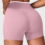 Yoga Pants High-waisted Cross-over Shorts Outdoor Yoga