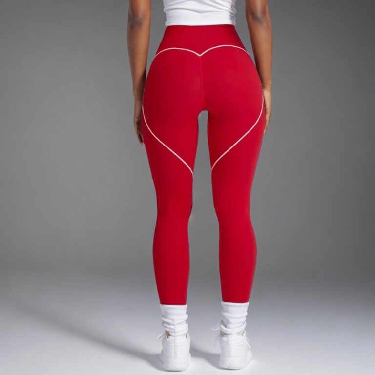 Yoga Outfit Set Cross-Back Nude-Feel Peach Butt Yoga Set#279