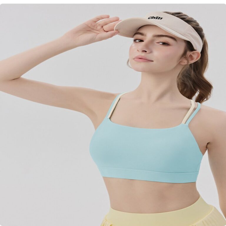Sports Bra #6017 Moisture-Wicking Double-Strap Sports Bra