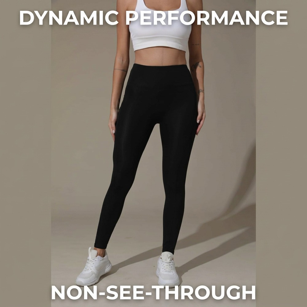 Yoga Pants High-waisted cropped yoga pants #9064